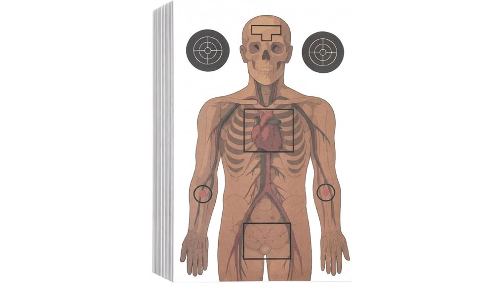 fifty silhouette shooting targets