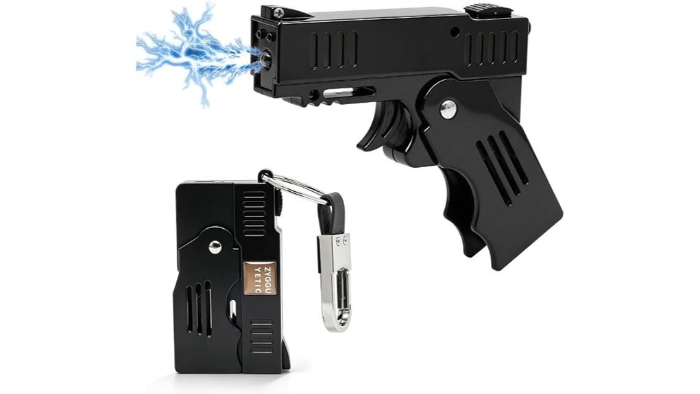 foldable led stun gun