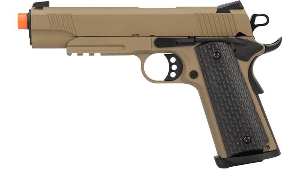 full metal gas airsoft pistol