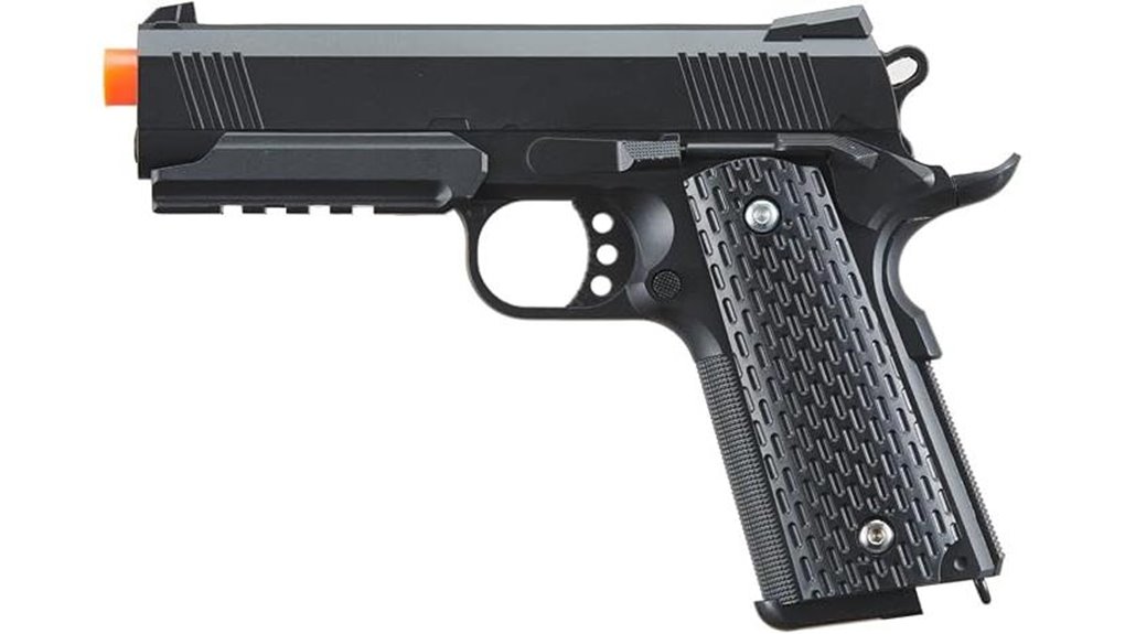 golden metal airsoft pistol