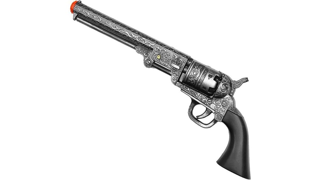 gray 13 inch revolver prop