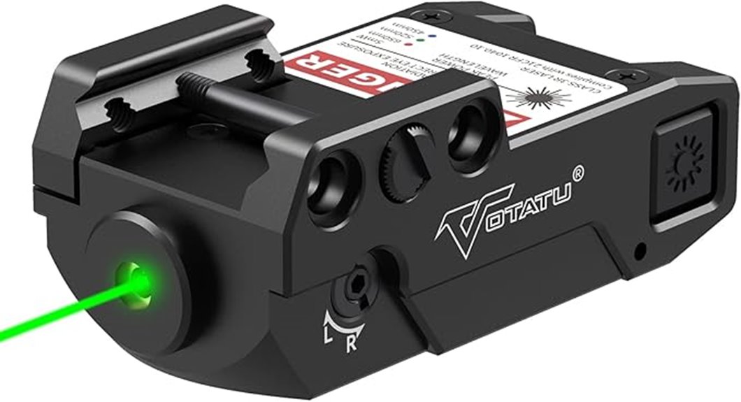 green laser sight mount