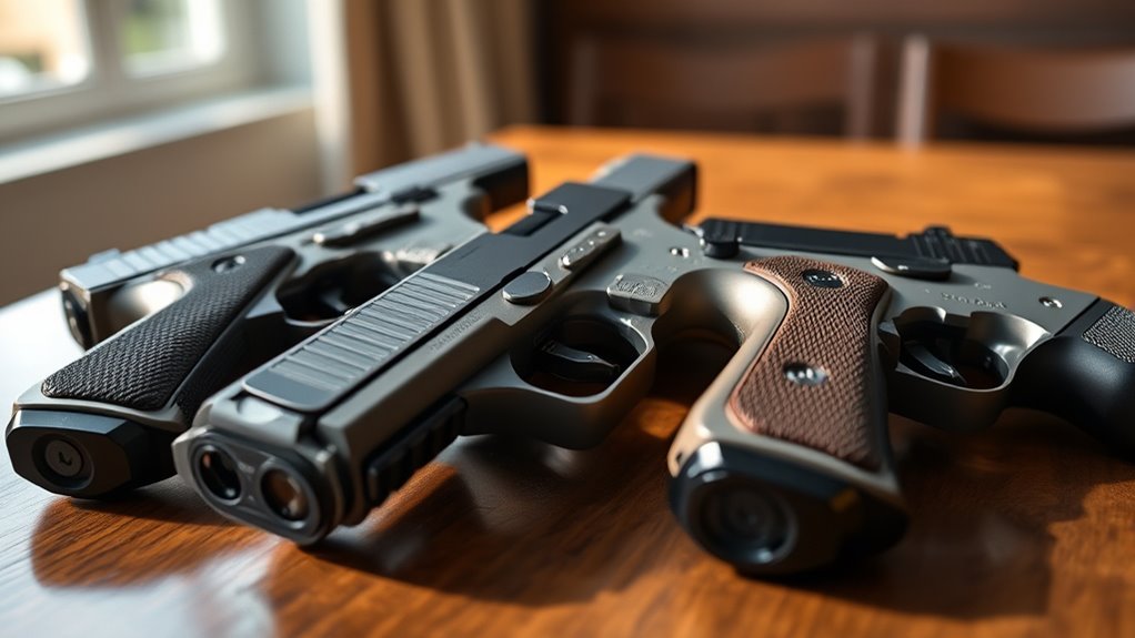 grip recoil weight control