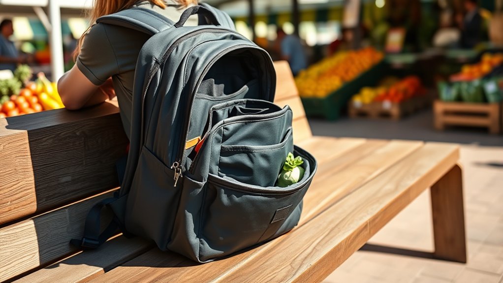 grocery backpack features checklist