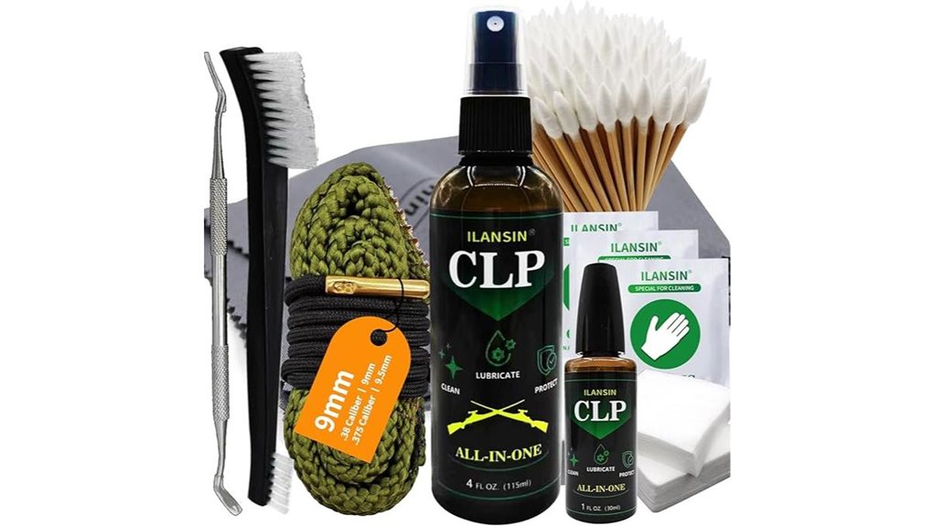 gun cleaning kit accessories