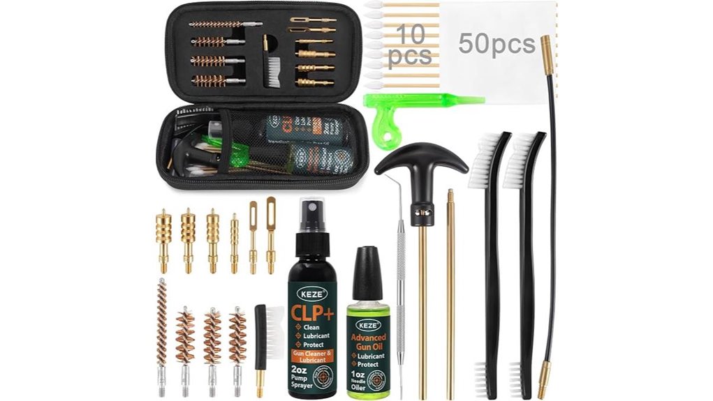 gun cleaning kit included