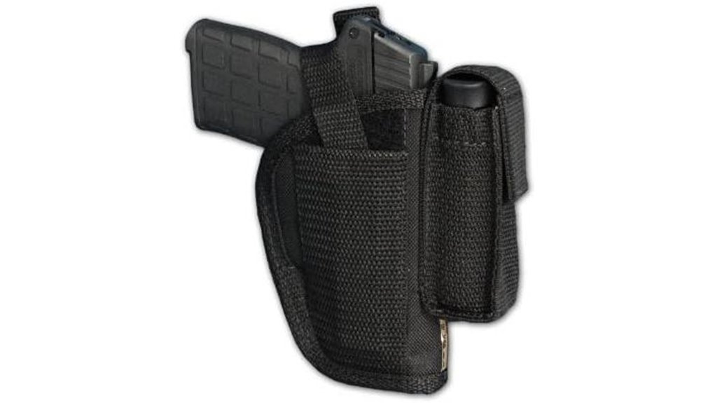 gun holster with pouch