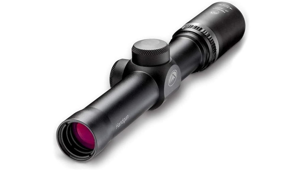 handgun plex reticle scope