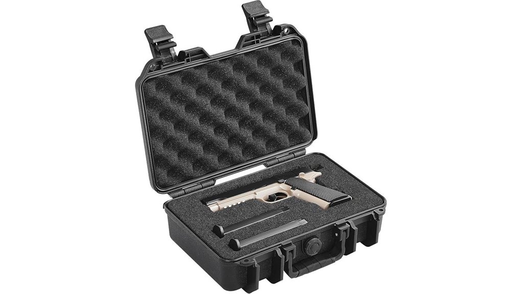 hard foam lined pistol case