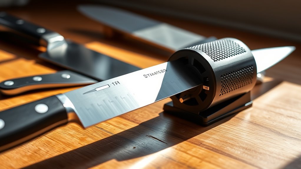 hard steel sharpening considerations