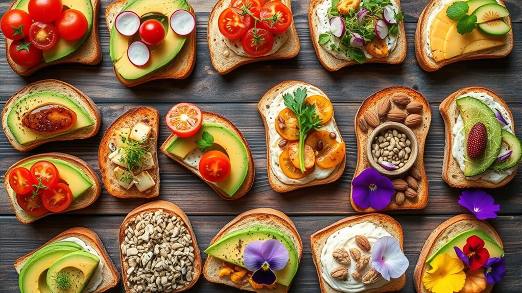 healthy toast recipes