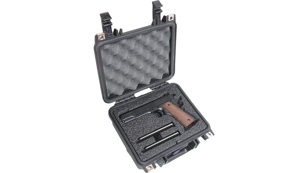 heavy duty waterproof pistol case