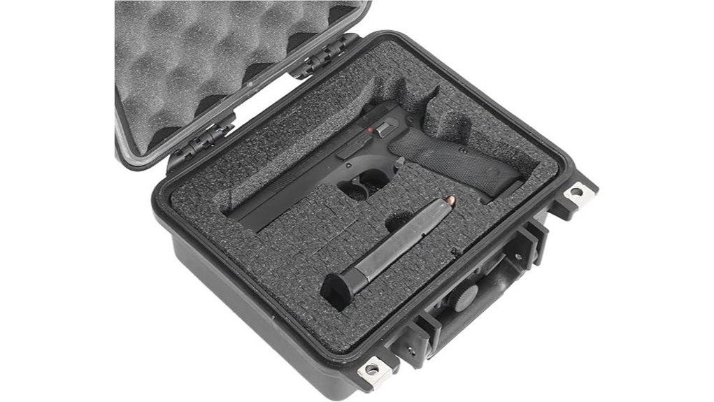 heavy duty waterproof pistol case