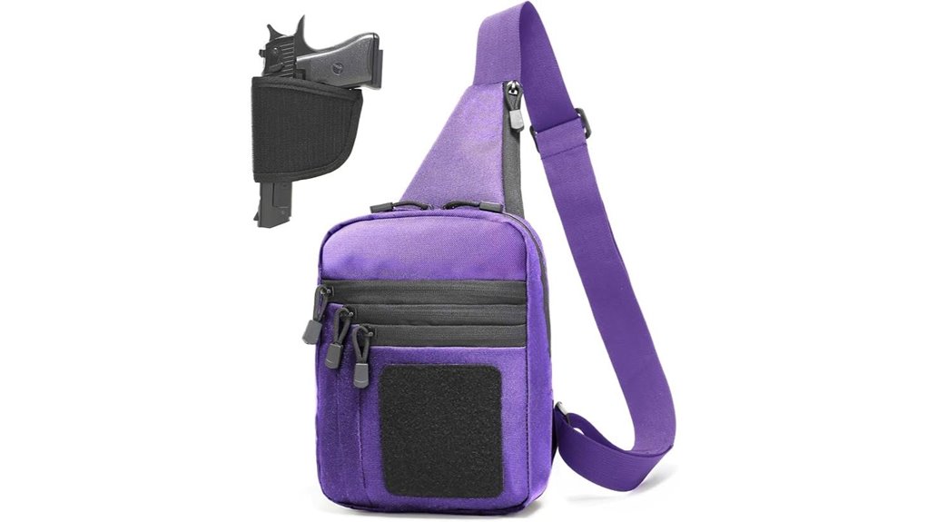 hidden pistol sling bag