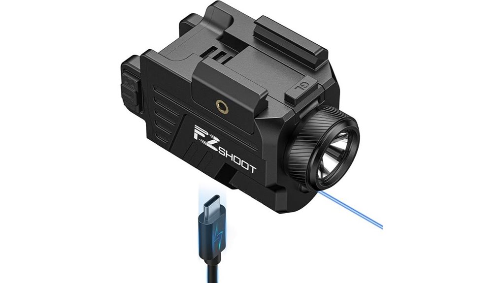 high intensity pistol light