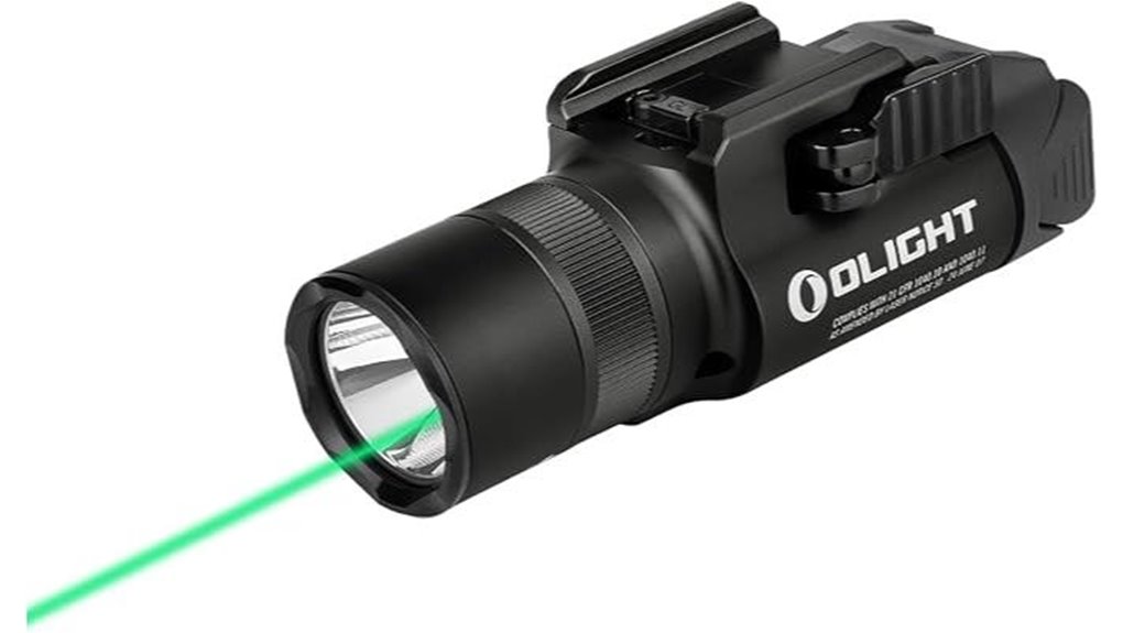 high intensity tactical flashlight