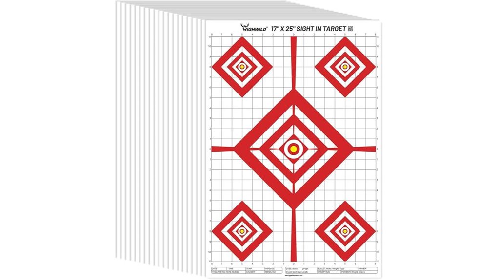 highwild 17x25 target