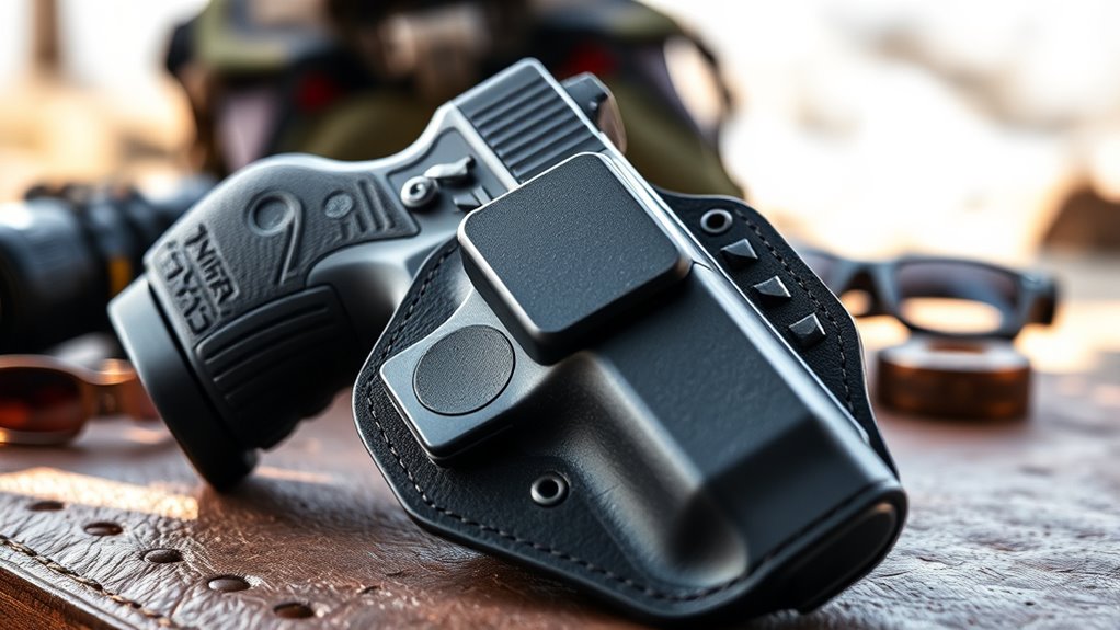 holster features and fit