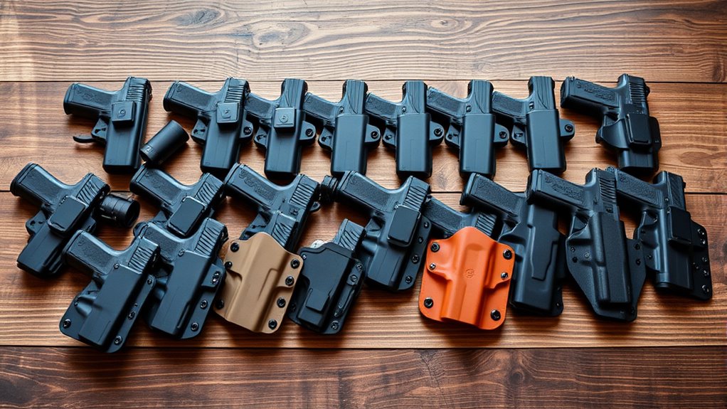 holster features and fit
