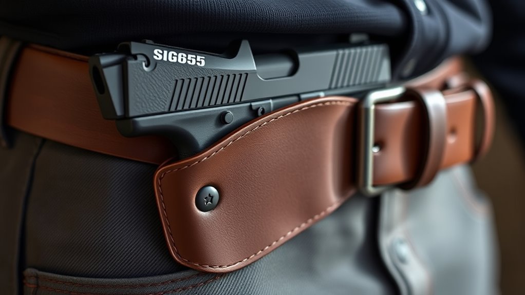 holster features for concealed carry