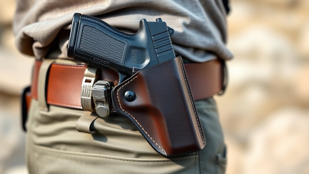 holster fit comfort adjustability