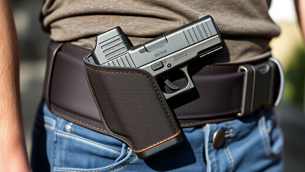 holster fit comfort features