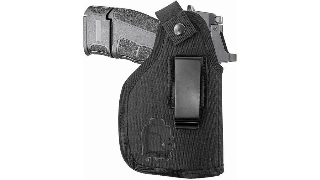 holster for handgun with optic