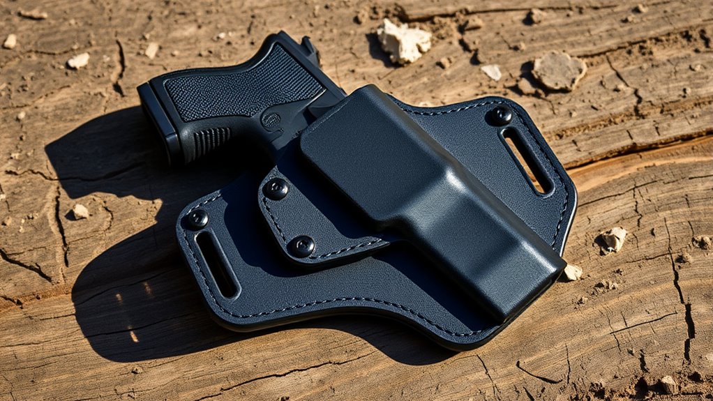 holster material and adjustability