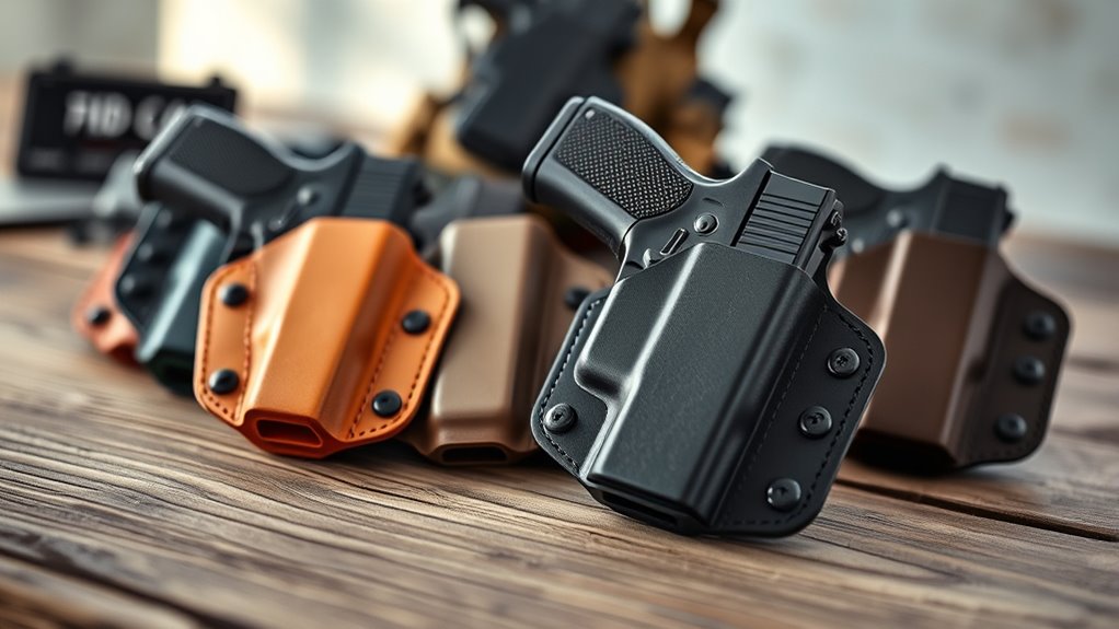 holster material and features