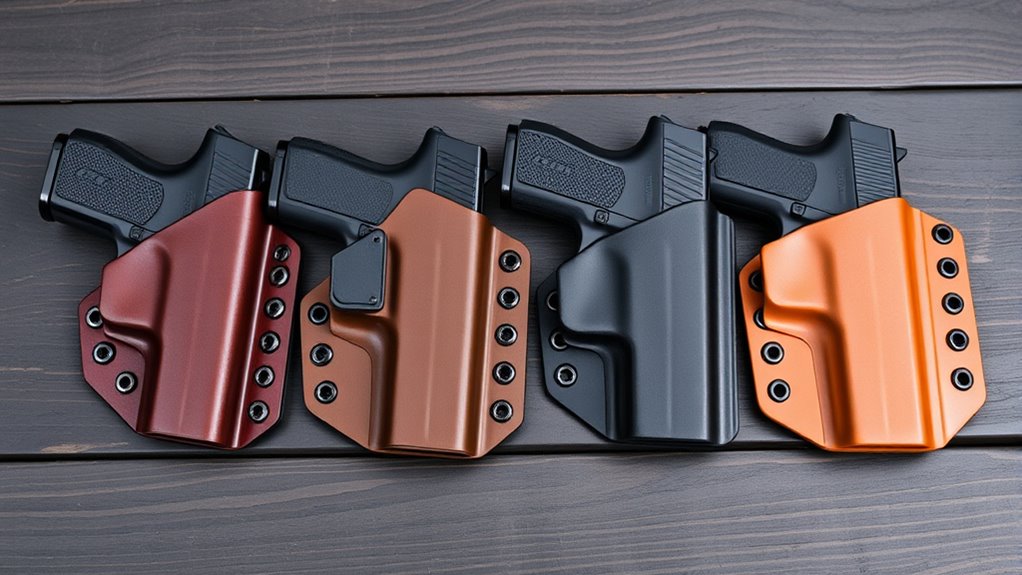 holster material fit comfort