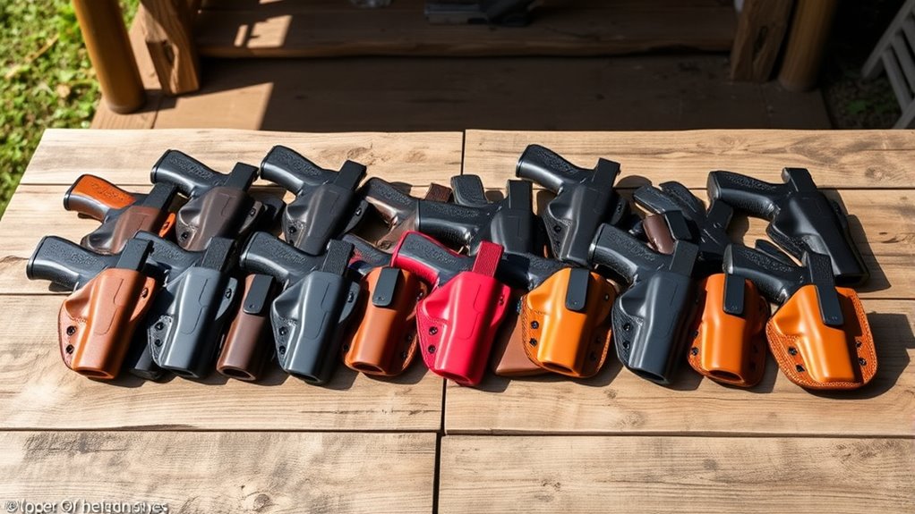holster material fit comfort