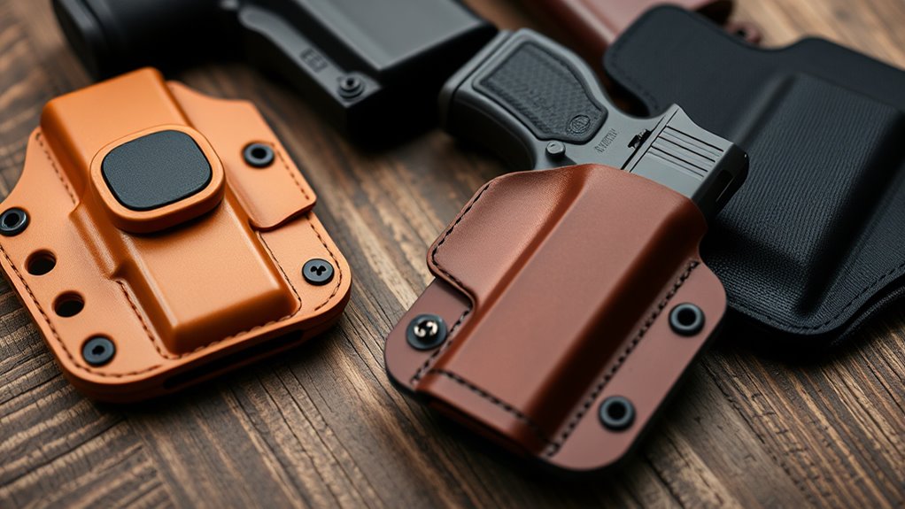 holster material fit retention