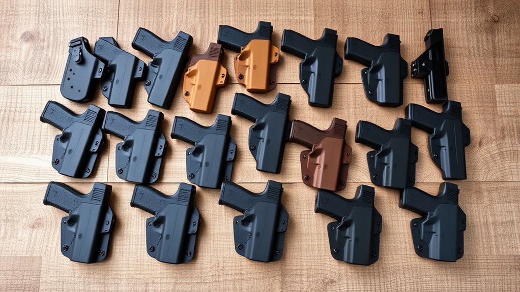 holster material fit retention