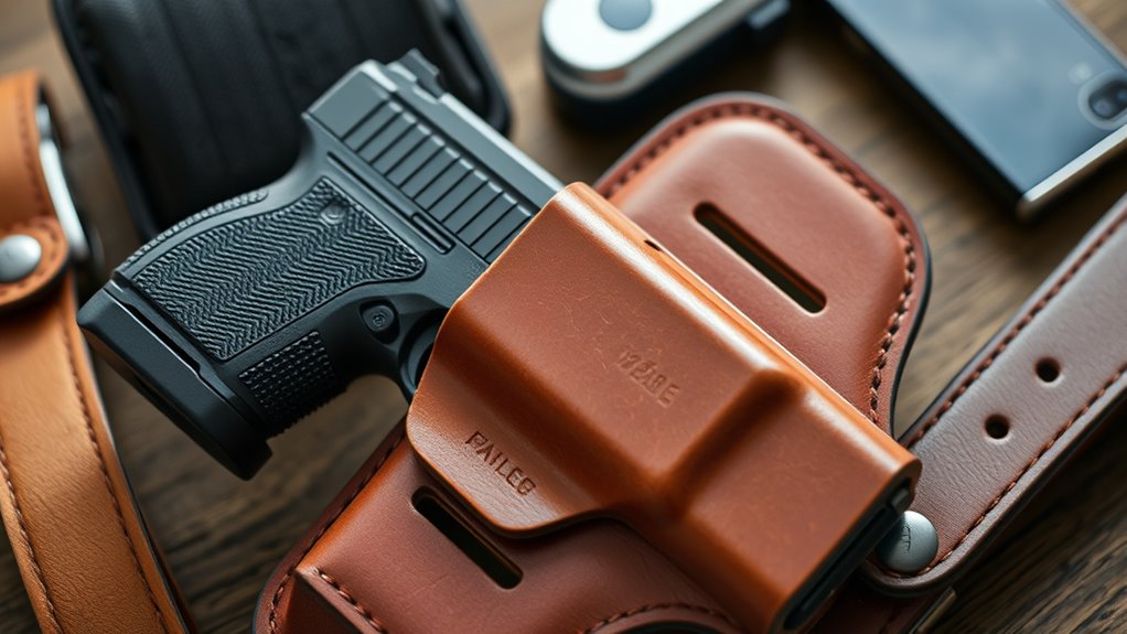 holster material fit retention