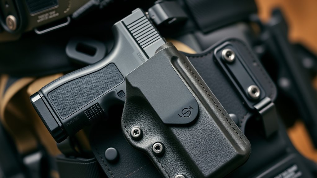 holster material fit retention