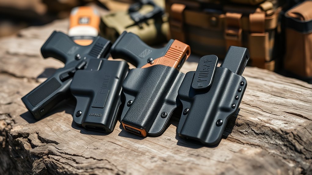 holster material fit retention