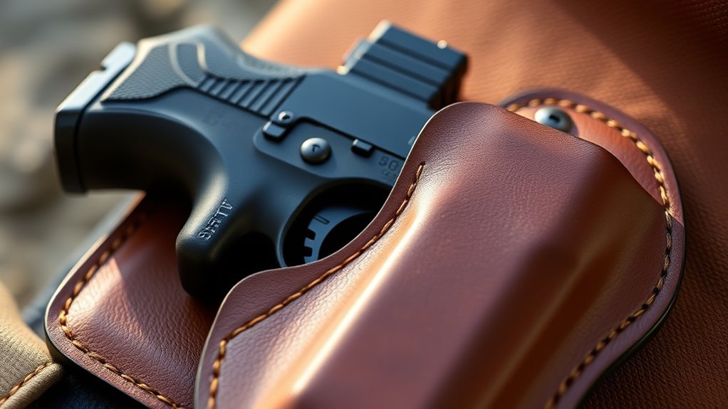 holster material retention adjustability