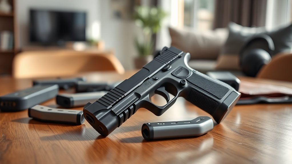home defense pistol features