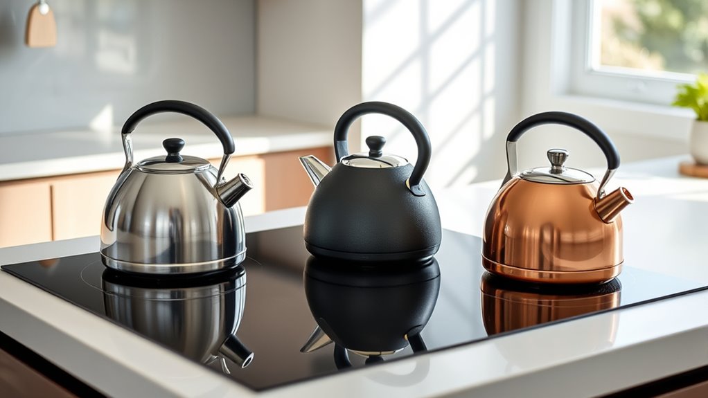 induction compatible durable safety features