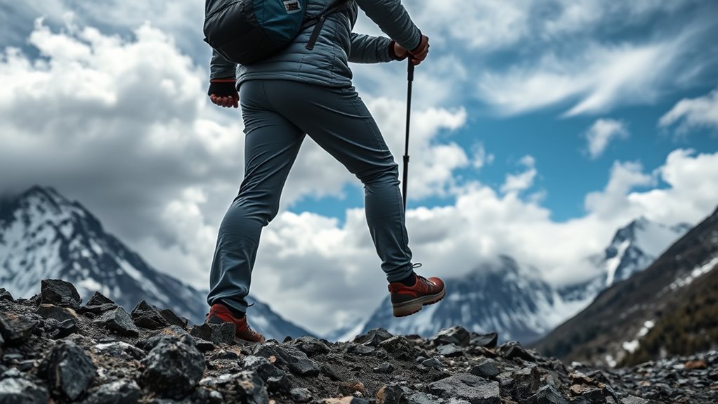 insulation breathability mobility weight