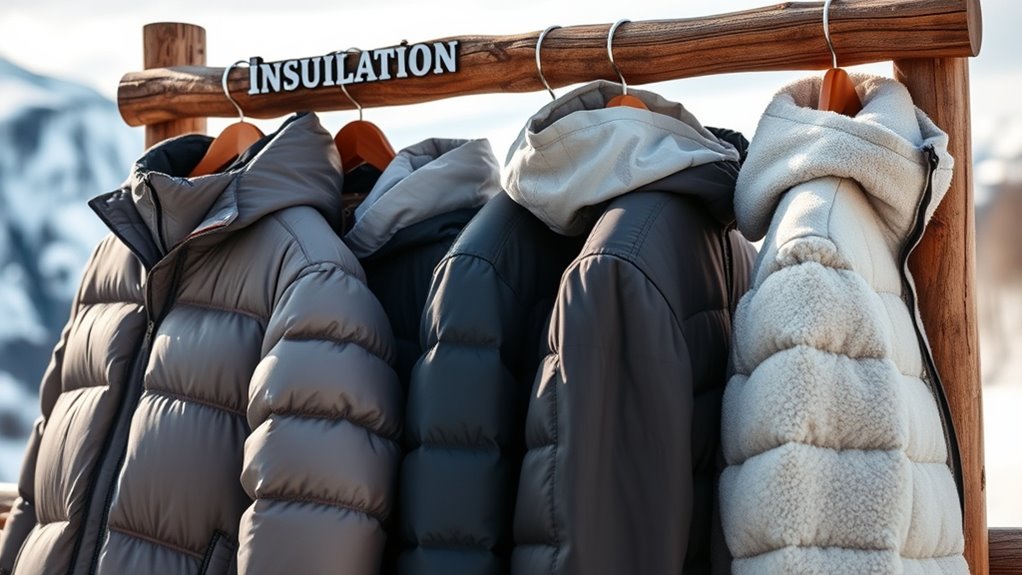 insulation waterproof features fit