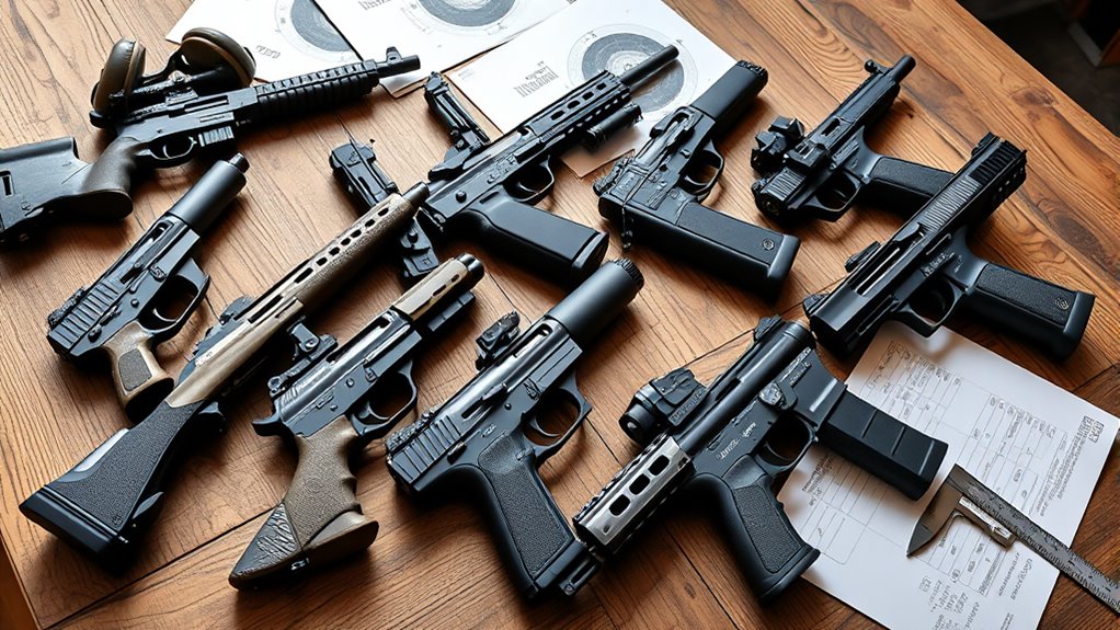 key factors for rifle pistol