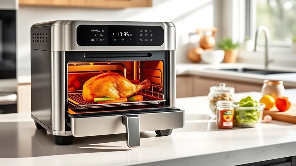 kitchen size and features
