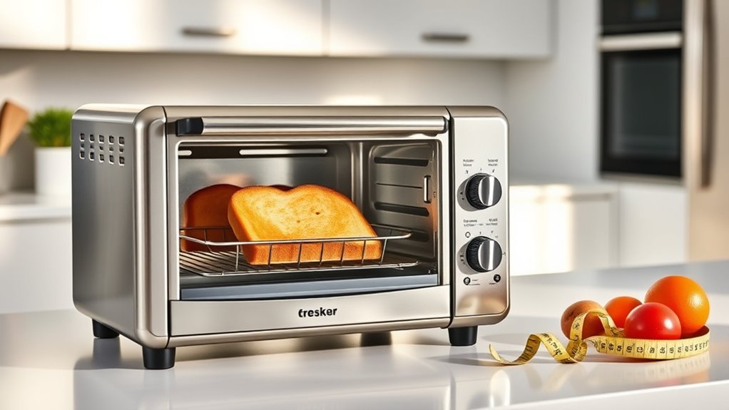 kitchen size features efficiency