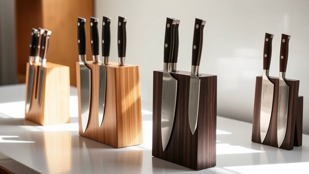 knife block material compatibility