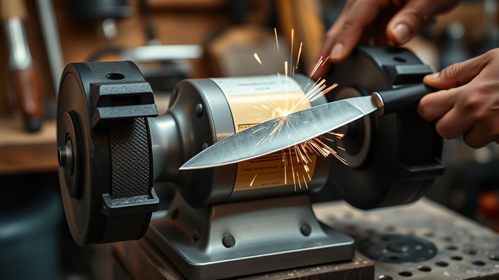knife sharpening safety considerations