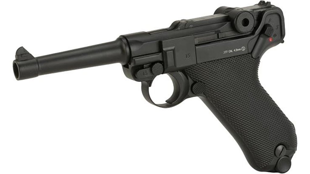 kwc p08 luger air pistol
