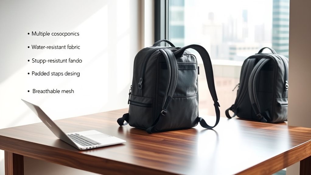 laptop backpack essentials and features