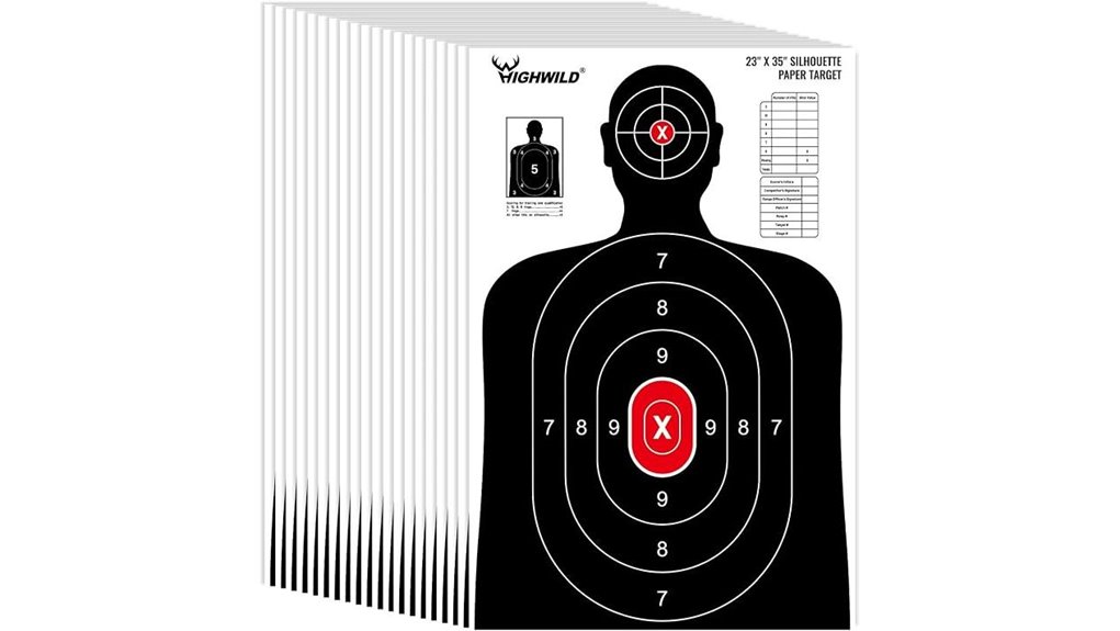 large 23x35 inch target