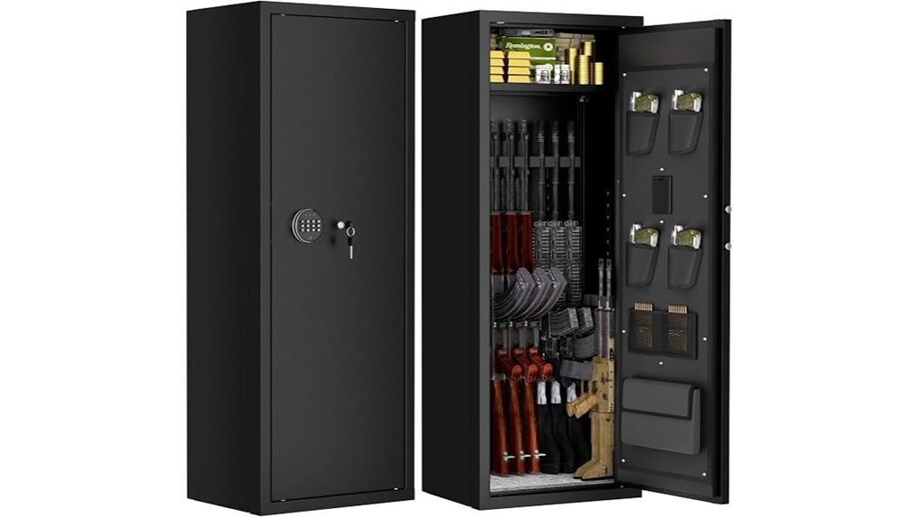 large digital gun safe